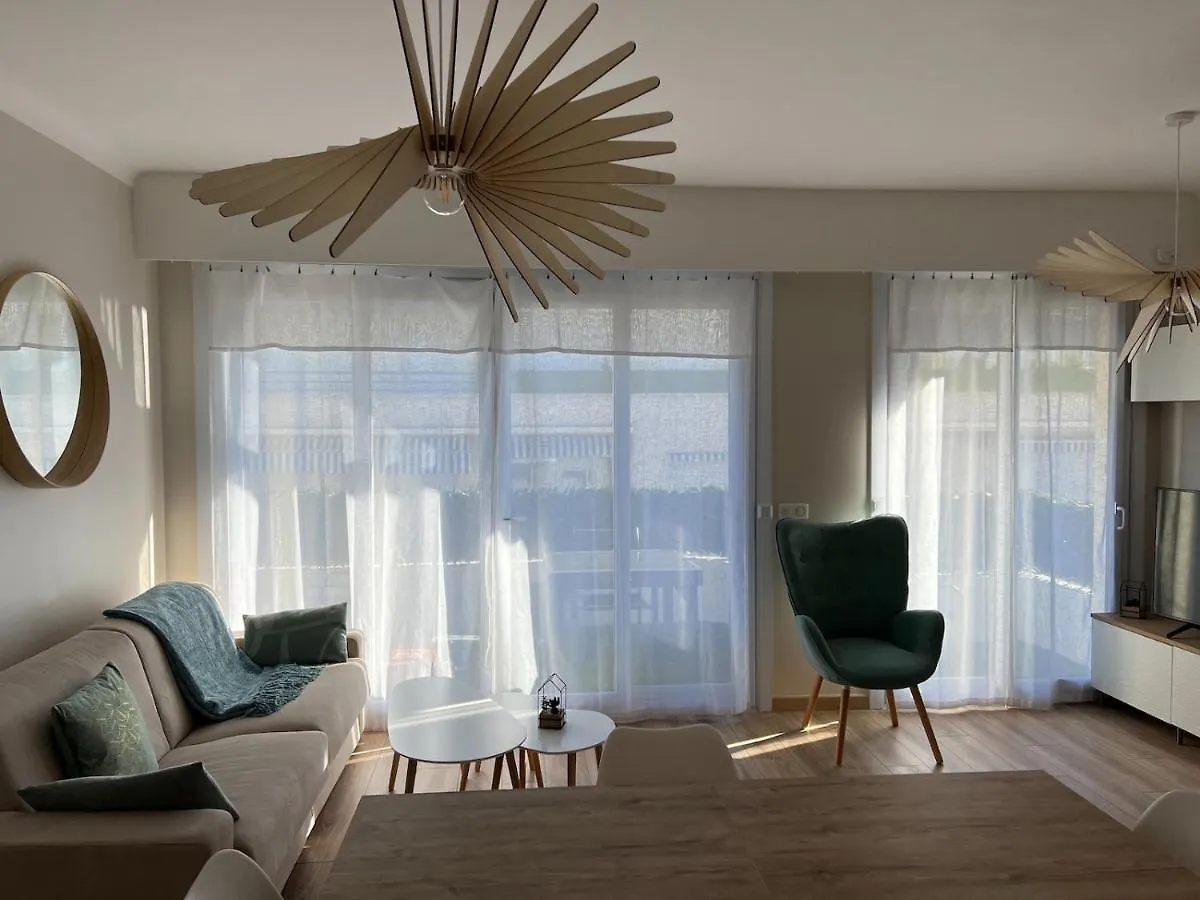Reine Marie :Top Floor Carre D'Or Avec Acces Direct A La Mer Nice Apartment